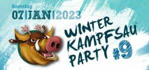 Winter Kampfsau Party #9 - 07.01.2023 - Braunhalle - Oberornau - Schützenverein