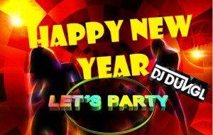 Flyer Happy New Year Party - Mackermare - Eberspoint - 06.01.2023 - DJ Dungl
