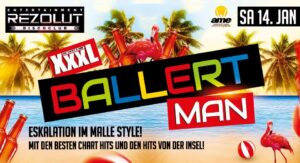 Disco Club Rezolut Simbach - XXXL Ballert Man - AME Event
